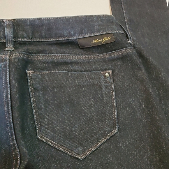 Mavi Gold Serena Super Skinny Low Rise Dark Wash Jeans Size 27 - Picture 9 of 10